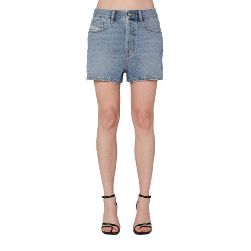 Front - Diesel Womens/Ladies D-Ger Denim Shorts