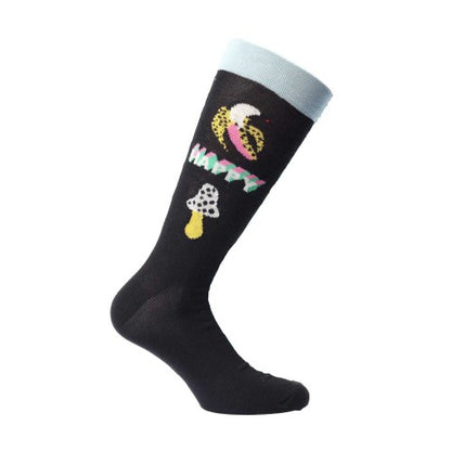 Front - Happy Socks Unisex Adult Big Dot Crew Socks
