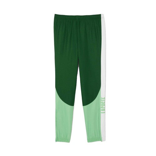 Front - Lacoste Mens Colour Block Tennis Jogging Bottoms
