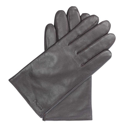 Front - Boss Mens Gioli Leather Gloves