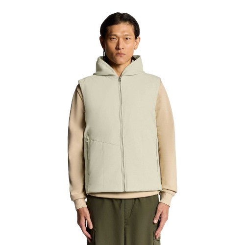 Front - Lyle & Scott Mens Quilted Shell Gilet