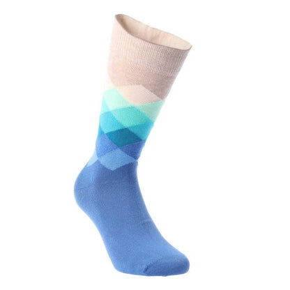 Front - Happy Socks Unisex Adult Diamond Socks