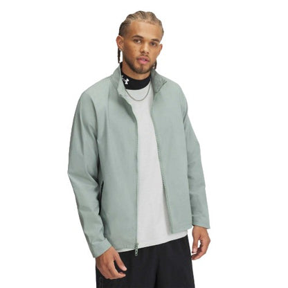 Front - Under Armour Mens Unstoppable Full Zip Sweatshirt