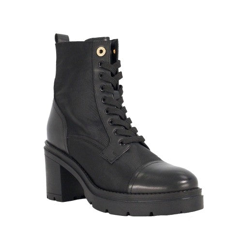 Front - Dune London Womens/Ladies Plotting Block Heel Ankle Boots