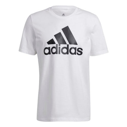Front - Adidas Mens Essentials Big Logo T-Shirt