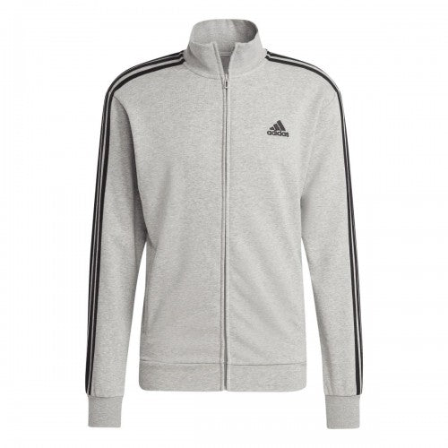 Front - Adidas Mens 3 Stripes French Terry Tracksuit