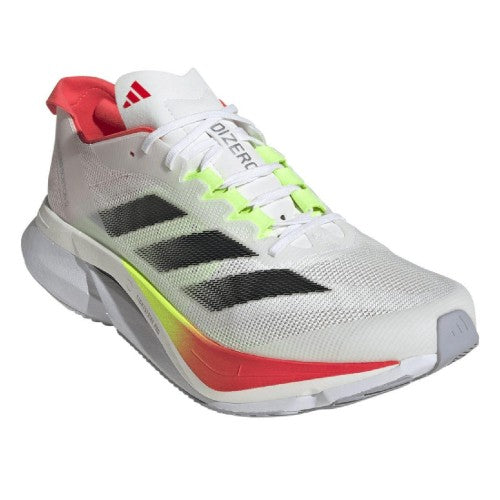 Front - Adidas Mens 12 Boston Running Trainers
