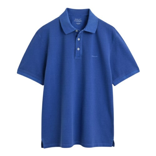 Front - Gant Mens Pique Sun Faded Polo Shirt