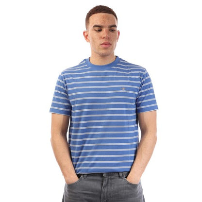 Front - Gant Mens Striped T-Shirt