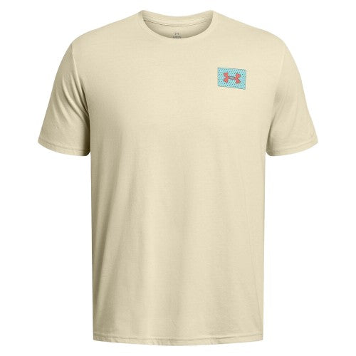 Front - Under Armour Mens Block Logo T-Shirt