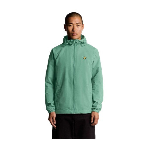 Front - Lyle & Scott Mens Full Zip Hooded Jacket