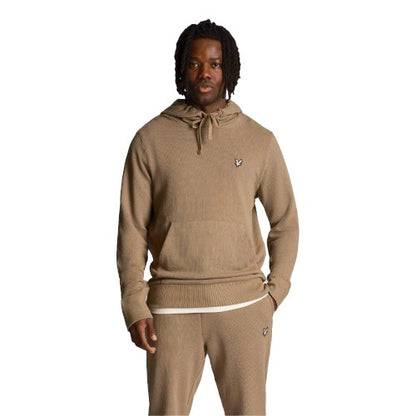 Front - Lyle & Scott Mens Utility Loopback Hoodie