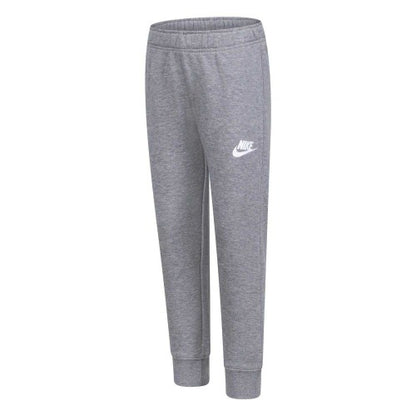 Front - Nike Childrens/Kids Fleece Club Elasticated Cuff Jogging Bottoms