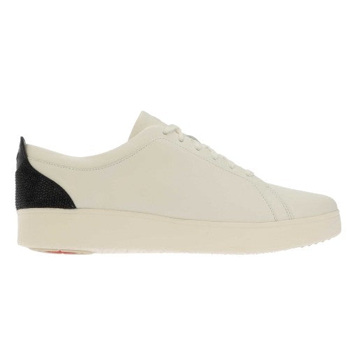 Front - Fit Flop Womens/Ladies Rally Crystal Leather Trainers