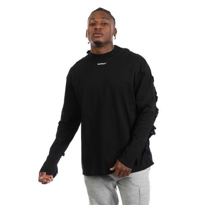 Front - Off White Mens Post Archive Faction Long-Sleeved T-Shirt