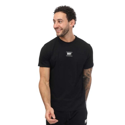 Front - DKNY Mens Logo Polycotton T-Shirt