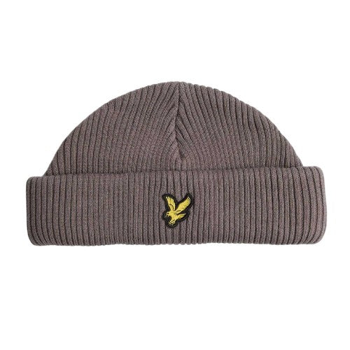 Front - Lyle & Scott Unisex Adult Brim Beanie
