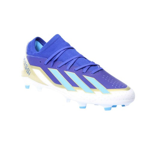 Front - Adidas Mens X Crazyfast Messi League Firm Ground Football Boots