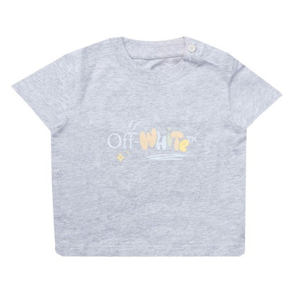 Front - Off White Toddler Funny T-Shirt