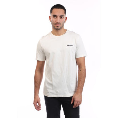Front - Timberland Mens Linear Logo T-Shirt