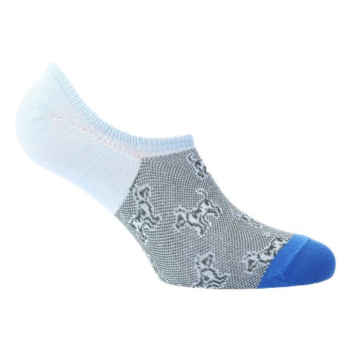 Front - Happy Socks Womens/Ladies Dressed Laika No Show Socks