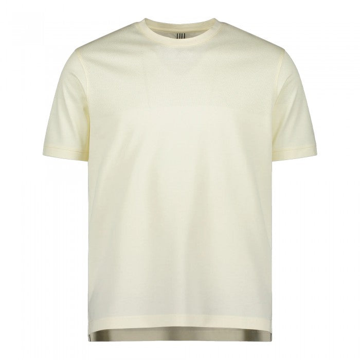 Front - Mercery Mens Lacer Split Micro Stitch T-Shirt