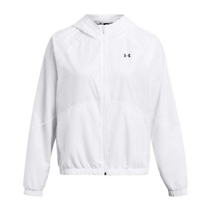 Front - Under Armour Womens/Ladies Rival Long-Sleeved Sport Windbreaker