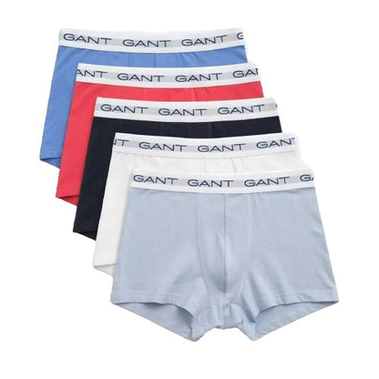Front - Gant Mens Boxer Shorts (Pack of 5)