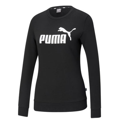 Front - Puma Mens Essential Logo Crew Neck Sweatshirt