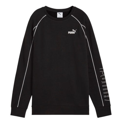 Front - Puma Mens Crew Neck Relaxed Fit Sport Sweatshirt