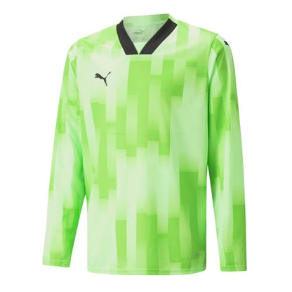 Front - Puma Childrens/Kids Teamtarget Long-Sleeved Goalkeeper Jersey