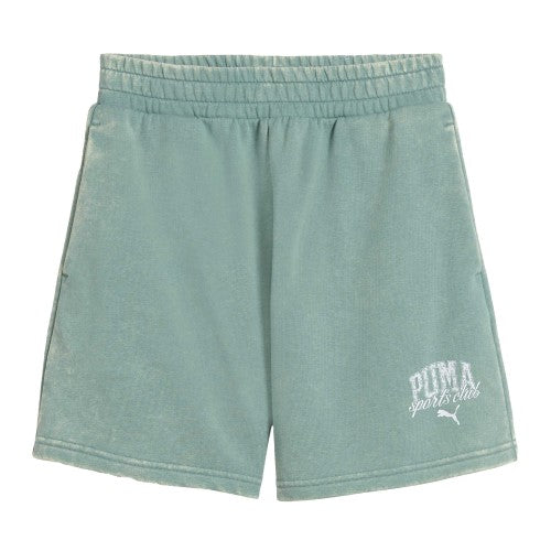 Front - Puma Mens Washed Shorts