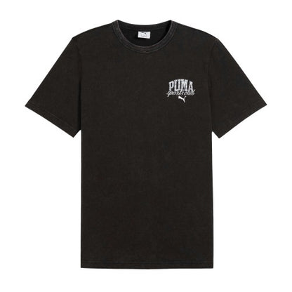 Front - Puma Unisex Adult Class Washed T-Shirt