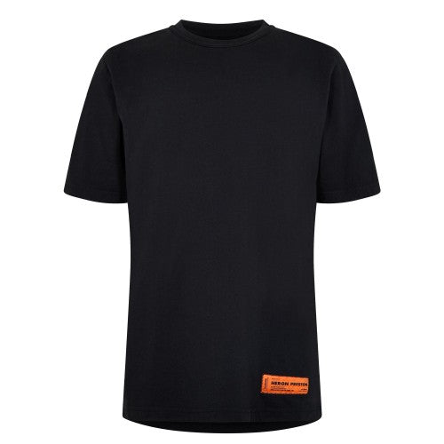 Front - Heron Preston Mens Logo Recycled Cotton Regular T-Shirt