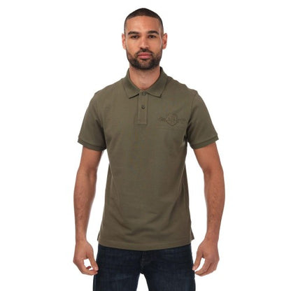 Front - Gant Mens Shield Polo Shirt