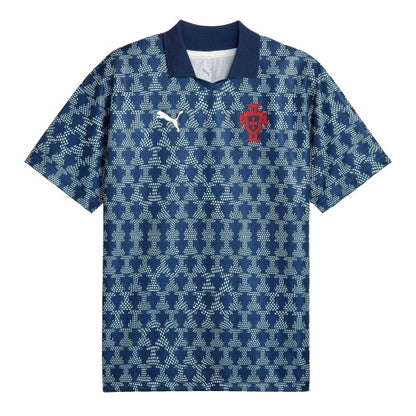 Front - Puma Mens ftblNRGY+ Retro Portugal Football Jersey