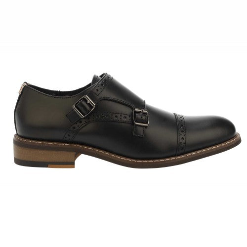 Front - Firetrap Mens Rosenberg 72 Leather Brogues