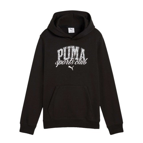 Front - Puma Childrens/Kids Class Terrycloth Hoodie