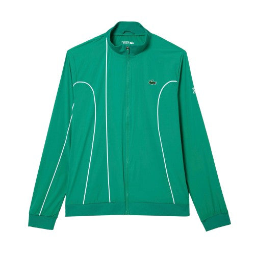Front - Lacoste Mens Novak Djokovic Track Jacket