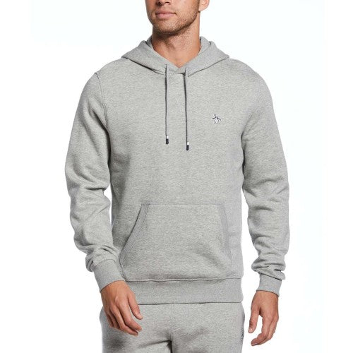 Front - Original Penguin Mens Sticker Pete Pull Over Hoodie