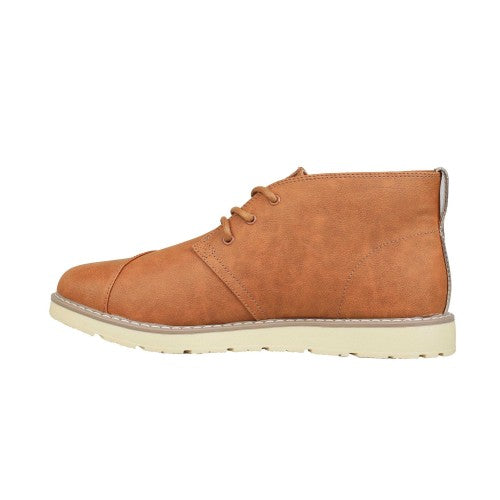 Front - Skechers Womens/Ladies Desert Faux Leather Boots