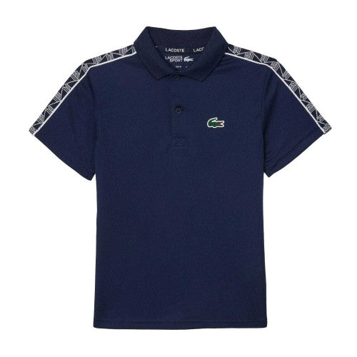 Front - Lacoste Childrens/Kids Ultra Dry Tennis Polo Shirt