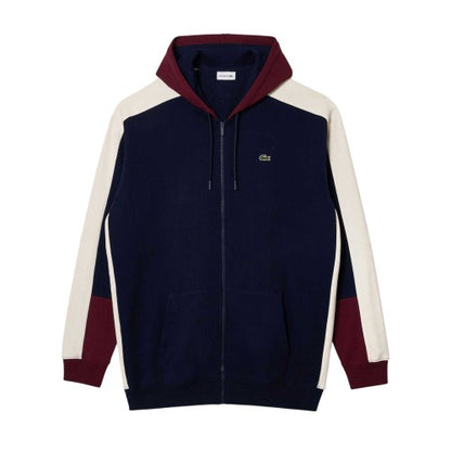 Front - Lacoste Unisex Adult Logo Full Zip Hoodie