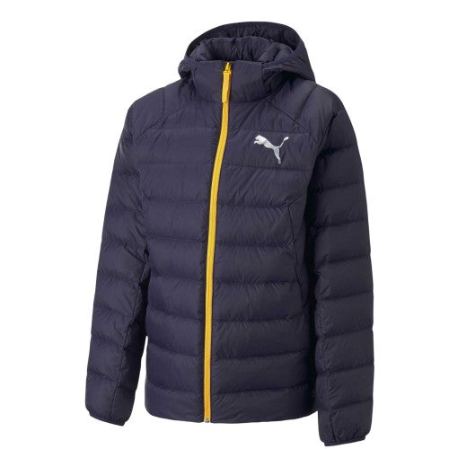 Front - Puma Childrens/Kids PackLITE Hooded Down Jacket