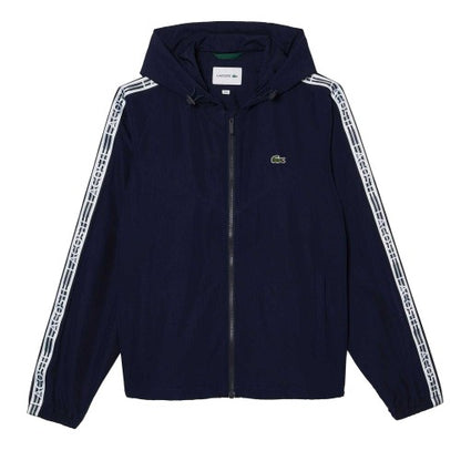 Front - Lacoste Mens Recycled Polyester Track Jacket