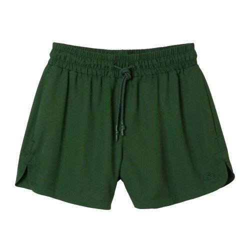 Front - Lacoste Womens/Ladies Fluid Lyocell Shorts