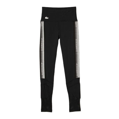 Front - Lacoste Womens/Ladies Logo Strip Leggings