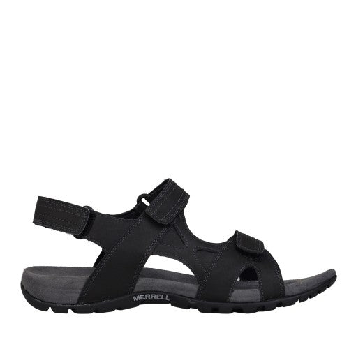Front - Merrell Unisex Adult Full Grain Leather Sandals
