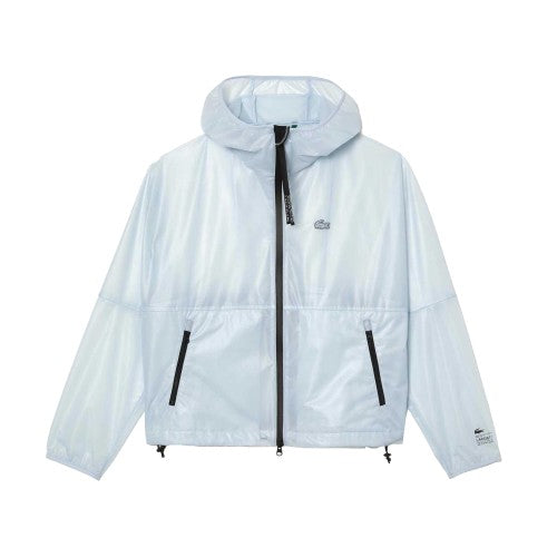 Front - Lacoste Womens/Ladies Transparent Wind Jacket