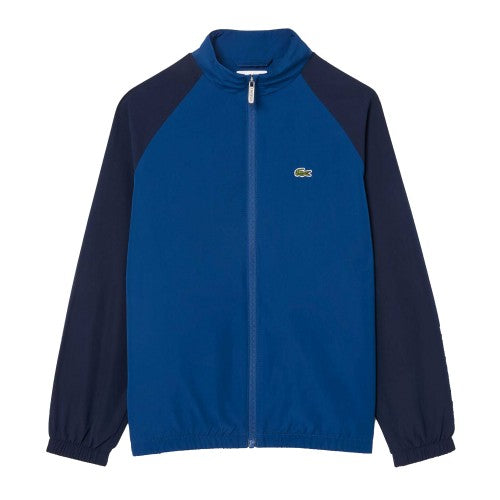 Front - Lacoste Childrens/Kids Hooded Track Jacket